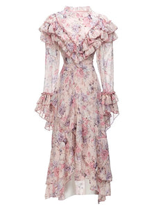 The Idyllic floral midi dress