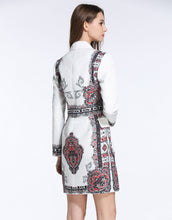 Load image into Gallery viewer, Comino Couture White Blazer Dress