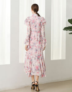 The Idyllic floral midi dress