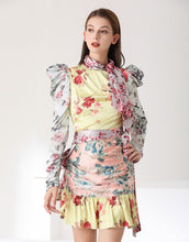 Load image into Gallery viewer, So Smashing in clashing print mini dress