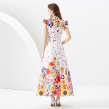 Load image into Gallery viewer, *NEW Flower Burst Maxi Dress with Belt - comes in three  colours