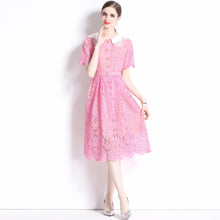 Load image into Gallery viewer, *NEW Pinky lace doll midi dress