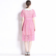 Load image into Gallery viewer, *NEW Pinky lace doll midi dress