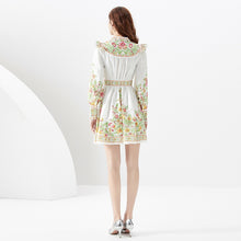 Load image into Gallery viewer, *NEW Flourish Mini Dress - comes in white &amp; Black