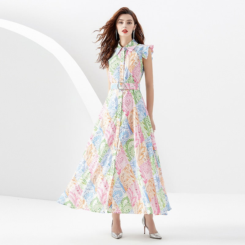 *NEW Sweet Heart Pastel Maxi Dress