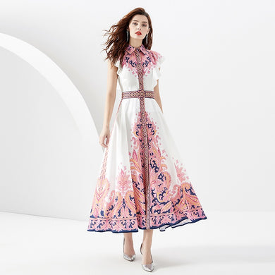 Portofino Max Dress with Belt
