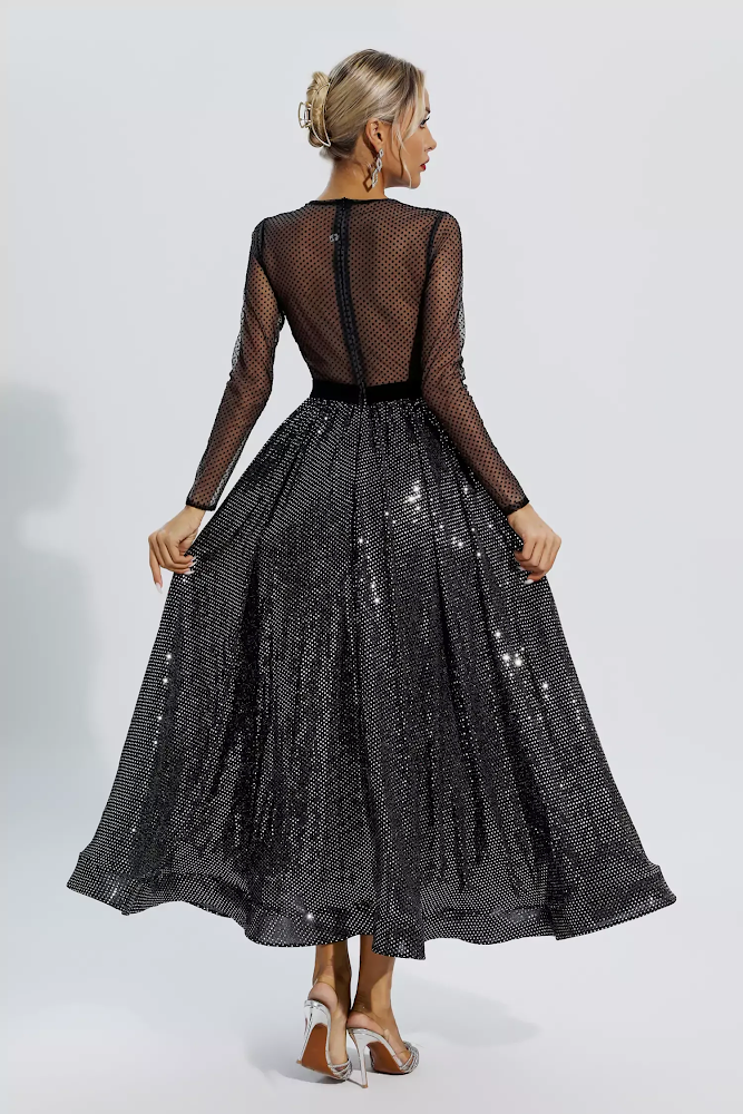 Pure Luxury Glitter Sequin Dress