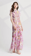 Load image into Gallery viewer, Hollow Out Flower Embroidery Maxi Dress - Comes in three colour ways