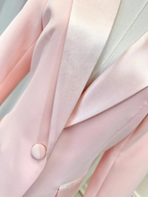 Load image into Gallery viewer, Lapel Single Breasted Long Sleeve Blazer &amp; Feather Flare Trousers
