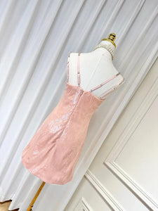 *NEW SUSIE COLLECTION Sequin & Diamontees Strappy Mini Dress
