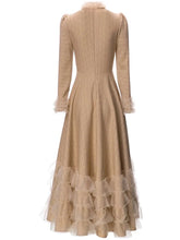 Load image into Gallery viewer, CC Strictly Beautiful Cascading Ruffle Lace Dress