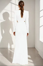 Load image into Gallery viewer, Sleek Snow White Dress
