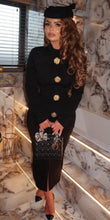 Load image into Gallery viewer, Black Orchid Midi Dress