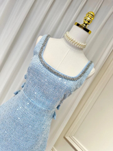 Load image into Gallery viewer, Crystal Aline Mini dress - comes in two colours