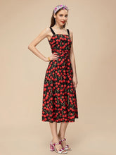 Load image into Gallery viewer, Cherry Blossom MIDI Dress