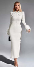 Load image into Gallery viewer, White Queen knitted dress