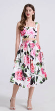Load image into Gallery viewer, Rosey Bralette &amp; Midi Skirt