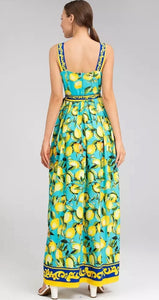 All the Lemons Maxi Dress