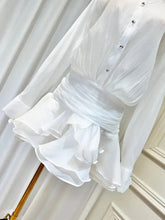 Load image into Gallery viewer, Shirt Dress - comes in white, blue and black