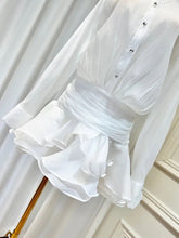 Load image into Gallery viewer, *NEW SUSIE COLLECTION Shirt Dress - comes in white, blue and black