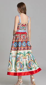 All Circus Sleeveless Midi Dress