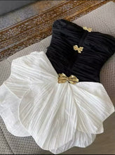 Load image into Gallery viewer, Gold Leaf Mini Dress