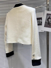Load image into Gallery viewer, Rhinestone &amp; Diamontee Beaded Jacket