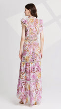Load image into Gallery viewer, Hollow Out Flower Embroidery Maxi Dress - Comes in three colour ways
