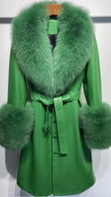 Load image into Gallery viewer, High quality Faux Fur Real Leather Coats - comes in 7 colours &amp; curve