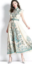 Load image into Gallery viewer, Paisley Maxi Dress - comes in navy, white or Green