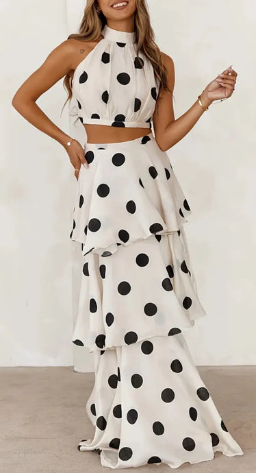Dreamy Polka Dots Two Piece Set