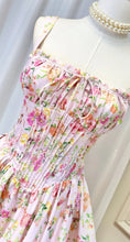 Load image into Gallery viewer, Floral French Maid Mini Dress