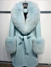 Load image into Gallery viewer, High quality Faux Fur Real Leather Coats - comes in 7 colours &amp; curve