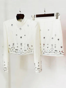 Diamond Set with Crystals - comes in four colours