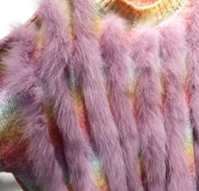 Load image into Gallery viewer, Pastel rainbow jumpers - comes in two colours