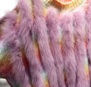 Pastel rainbow jumpers - comes in two colours