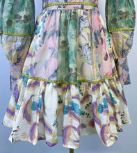 Load image into Gallery viewer, Exquisite Vintage Print Mini Dress