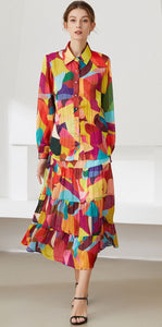 The Colourful Impressionist Two piece set