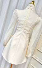 Load image into Gallery viewer, Angel Appliqué Cream Mini Dress