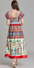 Load image into Gallery viewer, All Circus Flutter Sleeve Midi Dress