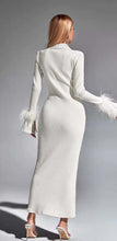 Load image into Gallery viewer, White Queen knitted dress