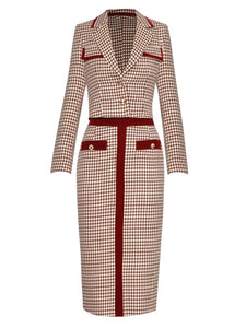 CC Vintage Plaid Suit