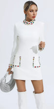 Load image into Gallery viewer, Crystal Dress - comes in white and black
