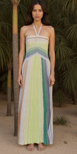 Load image into Gallery viewer, Premium Stripes &amp; Sparkle Maxi Knit Dress