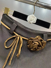 Load image into Gallery viewer, Tilehurst Shorts Set with Flower Chocker