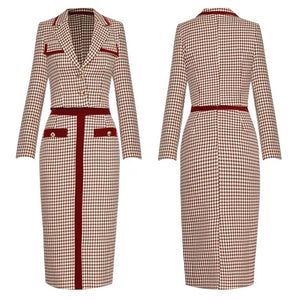 CC Vintage Plaid Suit