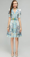 Load image into Gallery viewer, Comino Vintage Print Dress