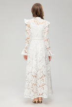 Load image into Gallery viewer, Lacey Lace Maxi Dress with belt - comes in three colourways