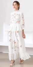 Load image into Gallery viewer, Heavenly Floral Embroidered Maxi Dress
