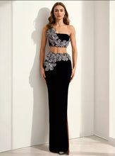 Load image into Gallery viewer, Black Opal Diamanté Two Piece - comes in two styles